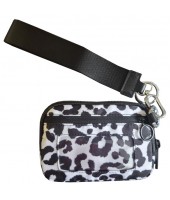 Wallet-8036-290 BK LEOPARD